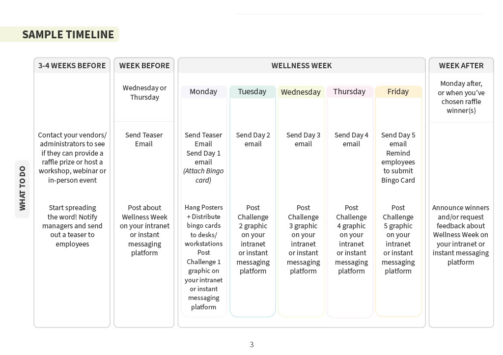 MJ Insurance wellness week campaign